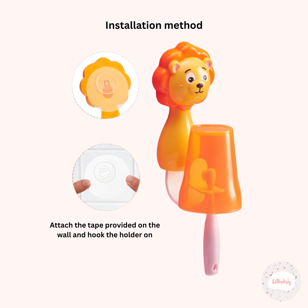 Children Toothbrush Holder with Cup