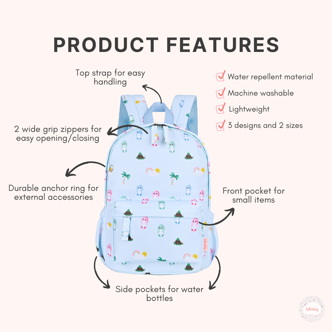 Durable & Stylish School Backpacks for Kids | Lilbubsy