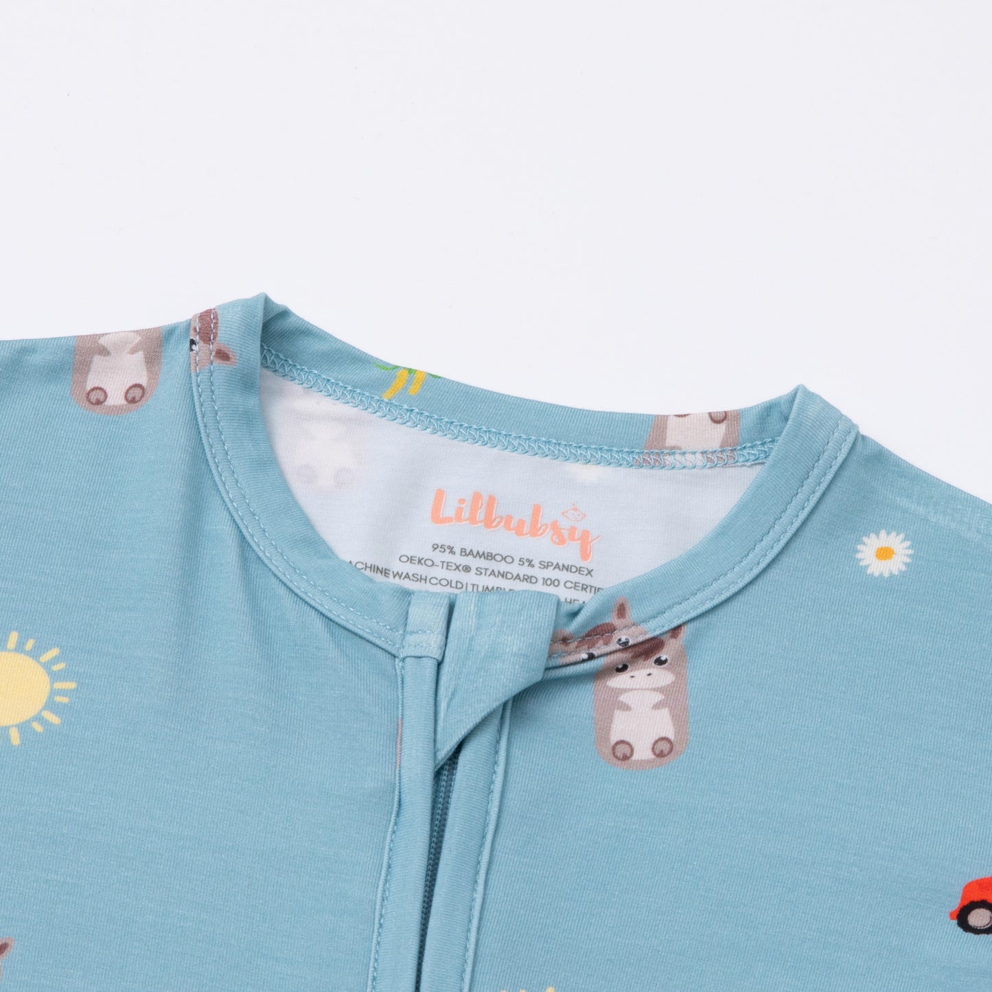Donkey Bamboo Sleepsuit