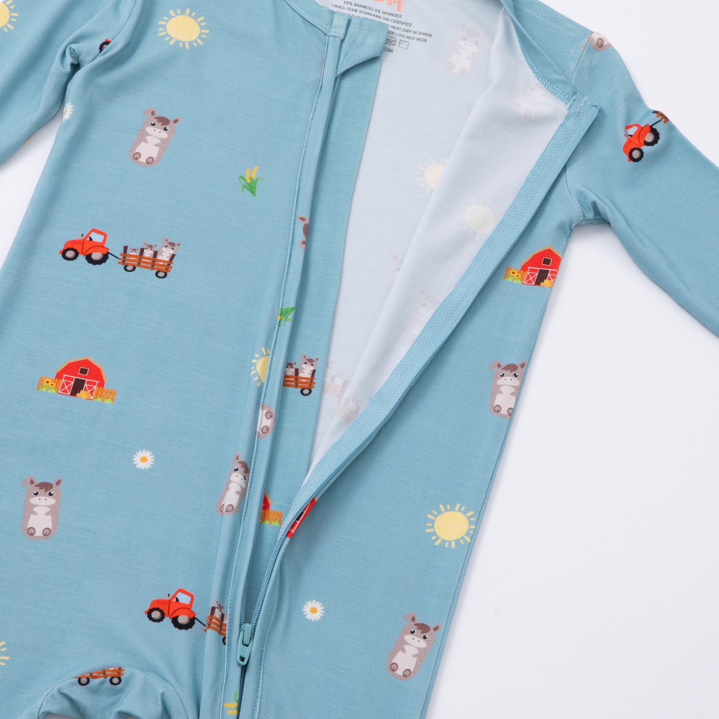 Donkey Bamboo Sleepsuit