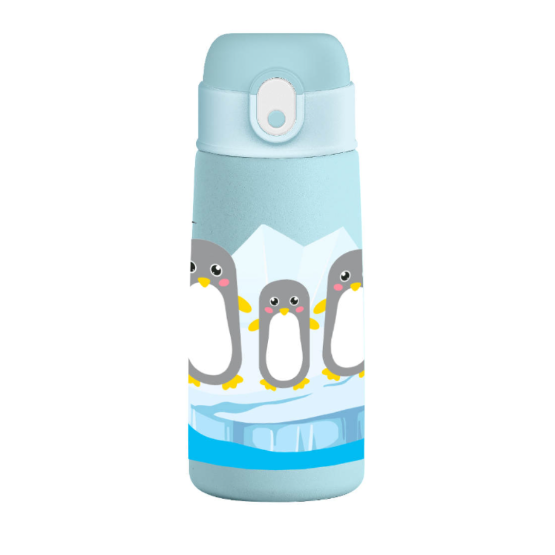 Insulated Water Bottle with Straw for Kids - Stay Hydrated!