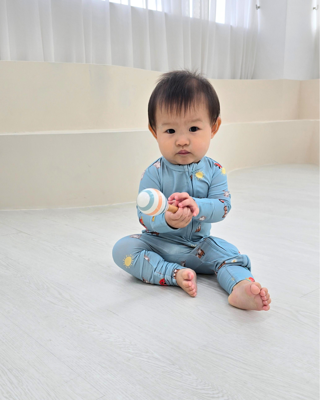 Donkey Bamboo Sleepsuit