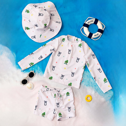 Koala 3pc Swimsuit Set