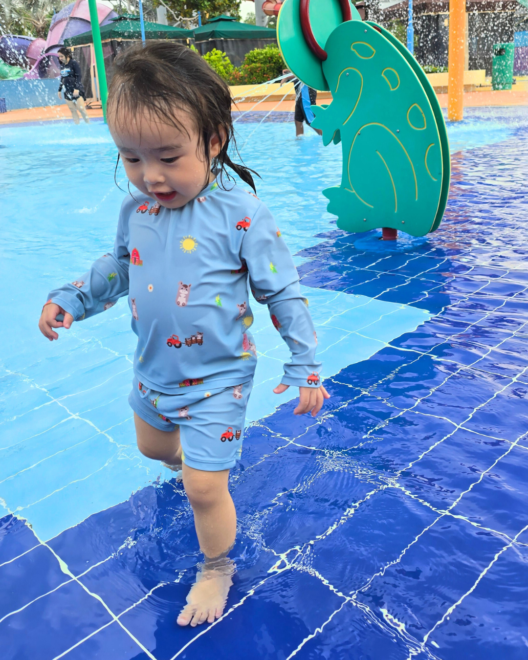 Donkey 3pc Swimsuit Set