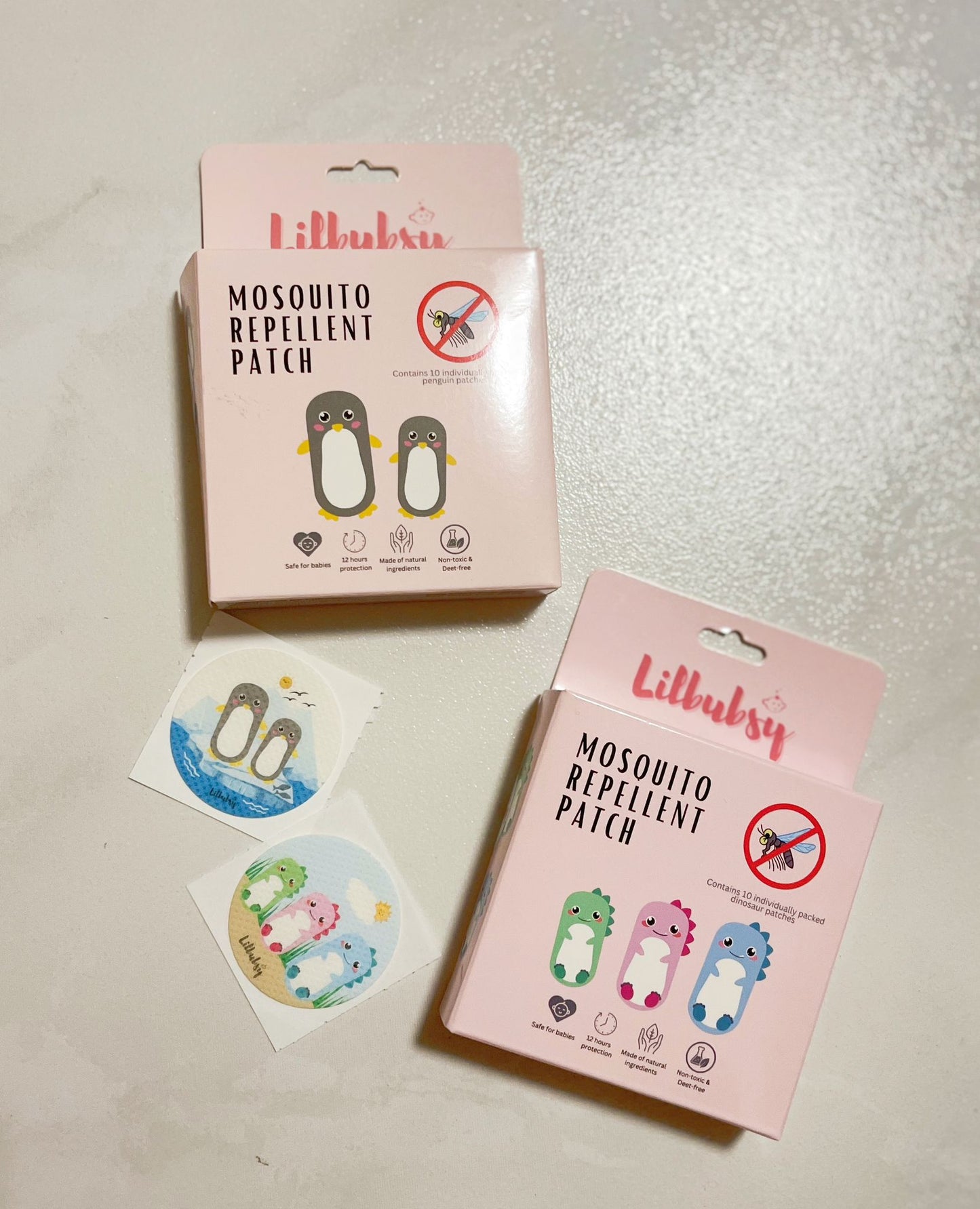 Natural Mosquito Repellent Patches for Kids & Babies - Lilbubsy