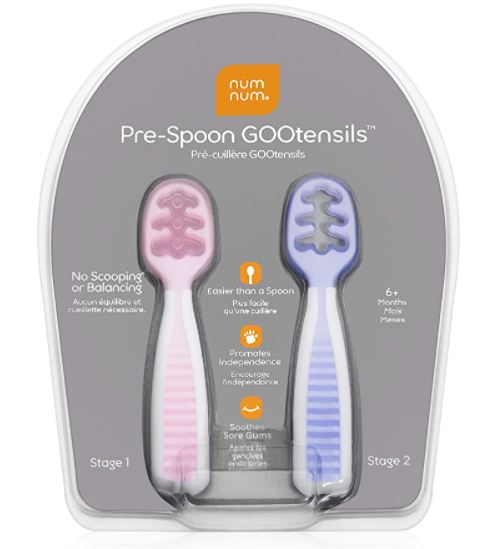 NumNum Pre-Spoon GOOtensil Review: Easy-to-Use Flat Spoons for Babies