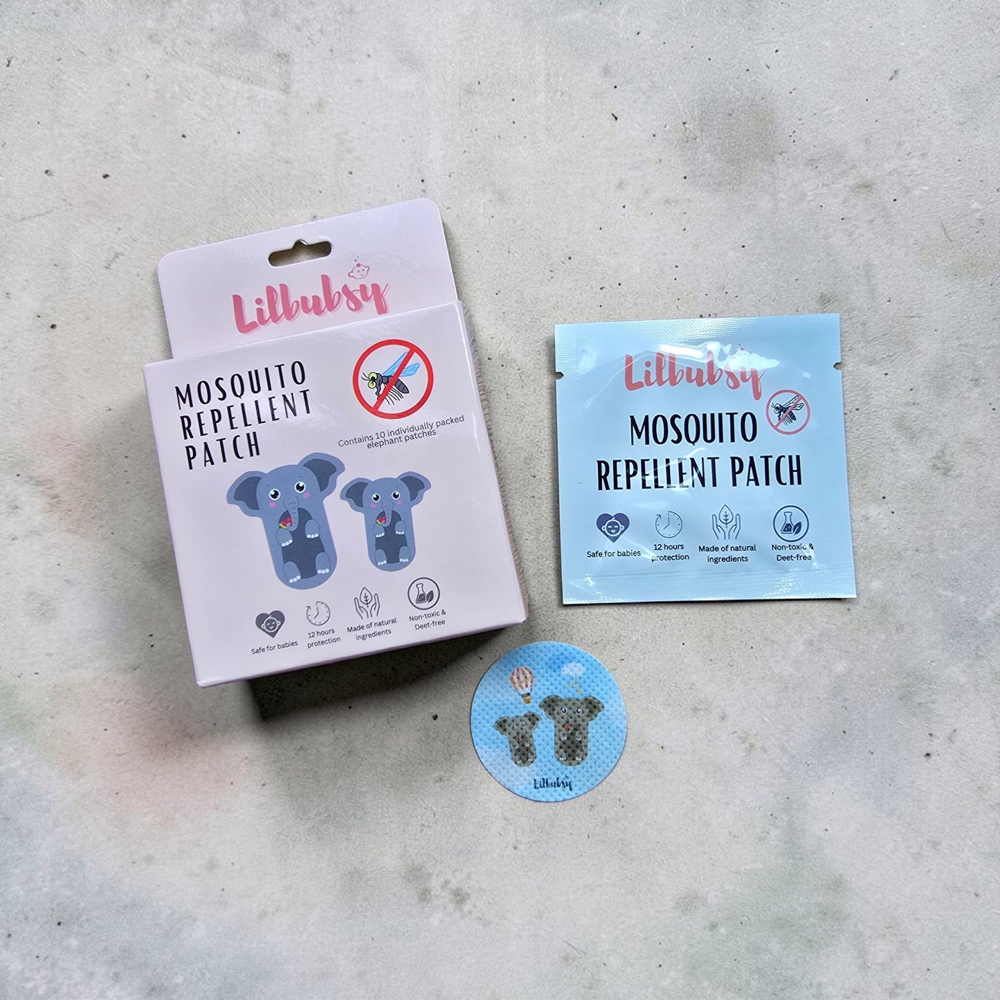 Elephant Mosquito Repellent Patches