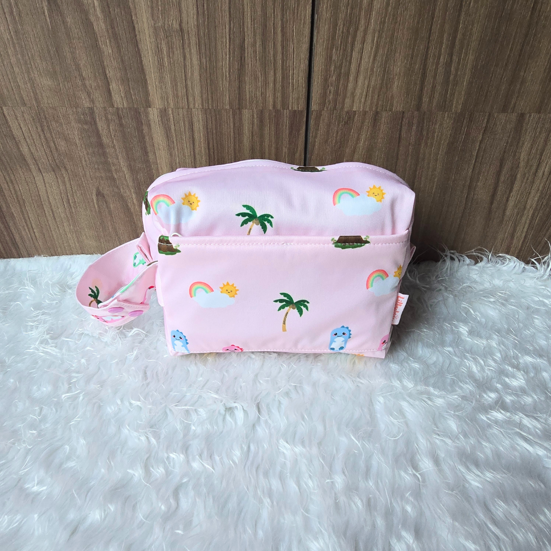 Pink Dino Wet Bags