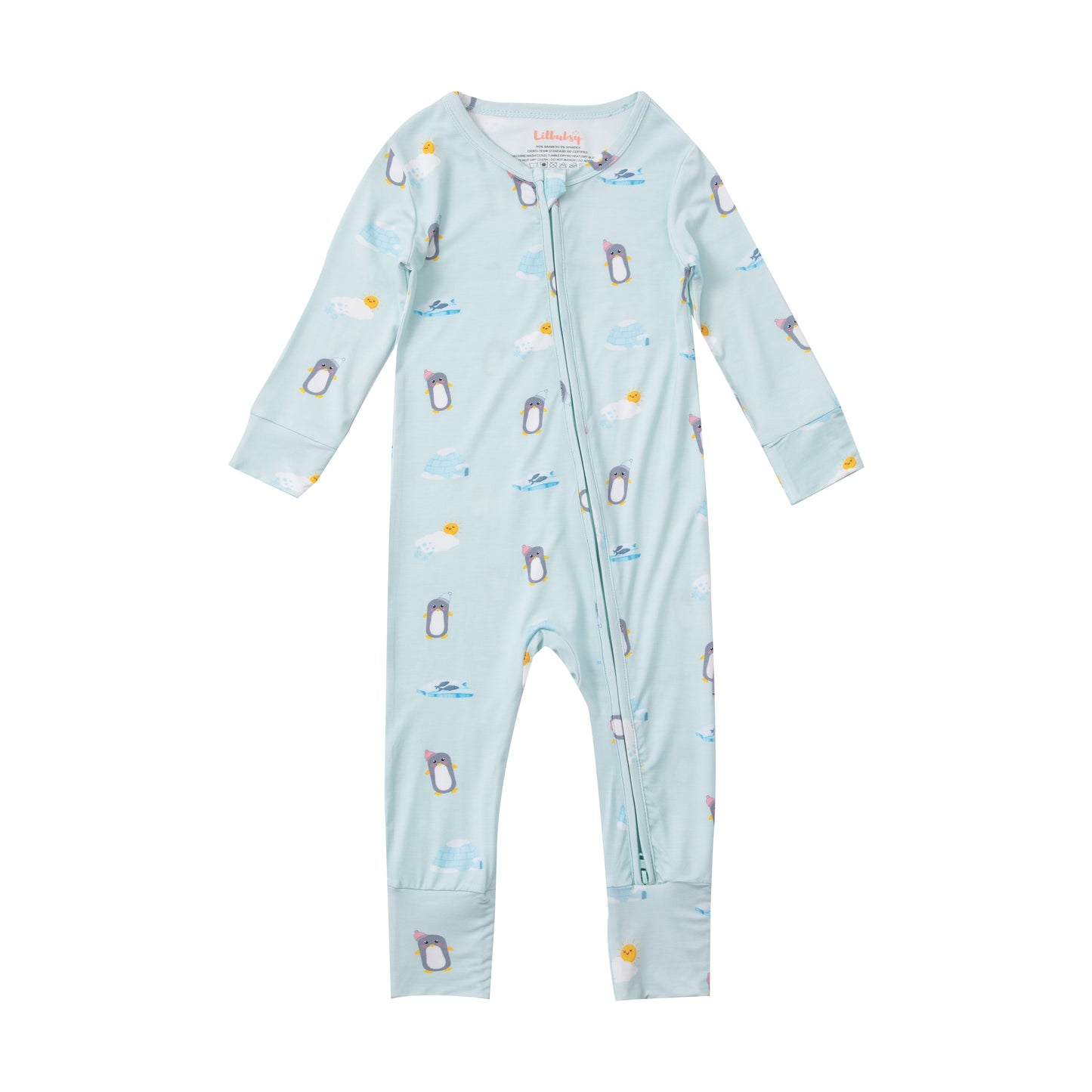 Penguin Bamboo Sleepsuit