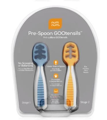 Numnum Pre-Spoon GOOtensils (Set of 2 Spoons) – Lilbubsy